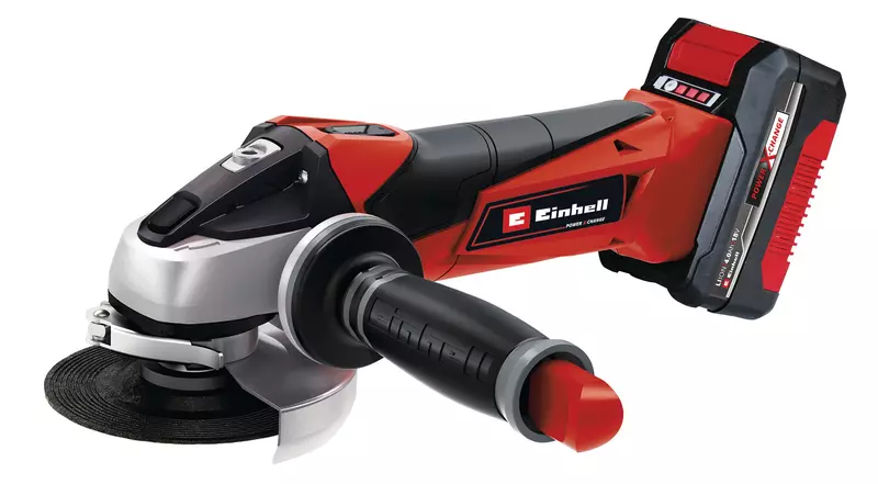 145631 Aku kutna brusilica EINHELL TE-AG 18/115 LI KIT (1X4.0 AH) SET