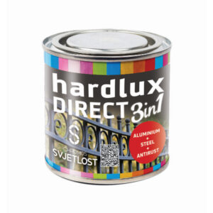 Boja za metal CHROMOS SVJETLOST HARDLUX 3U1 CRNI RAL 9005 0,2L