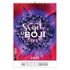 90030004-EC Kalendar 2025 - cvijeće